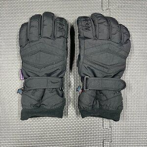 Auclair Womens Thinsulate Black Winter Gloves P/S 40G Insulated